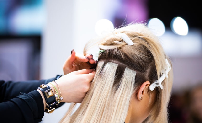 Professional fitting hair extensions in Hertfordshire